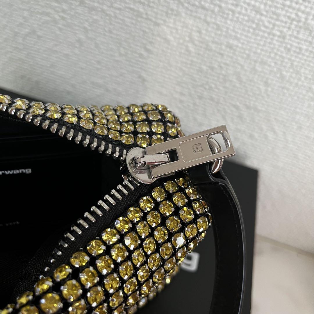新品 アレキサンダーワン ビジュー ハンドバッグ ミニバッグ