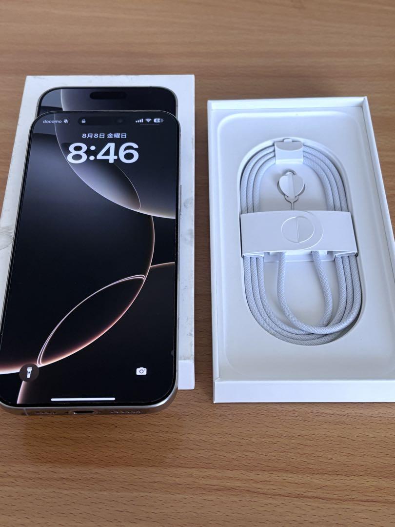 Apple Care+ iPhone 16 Pro Max 512GB 白