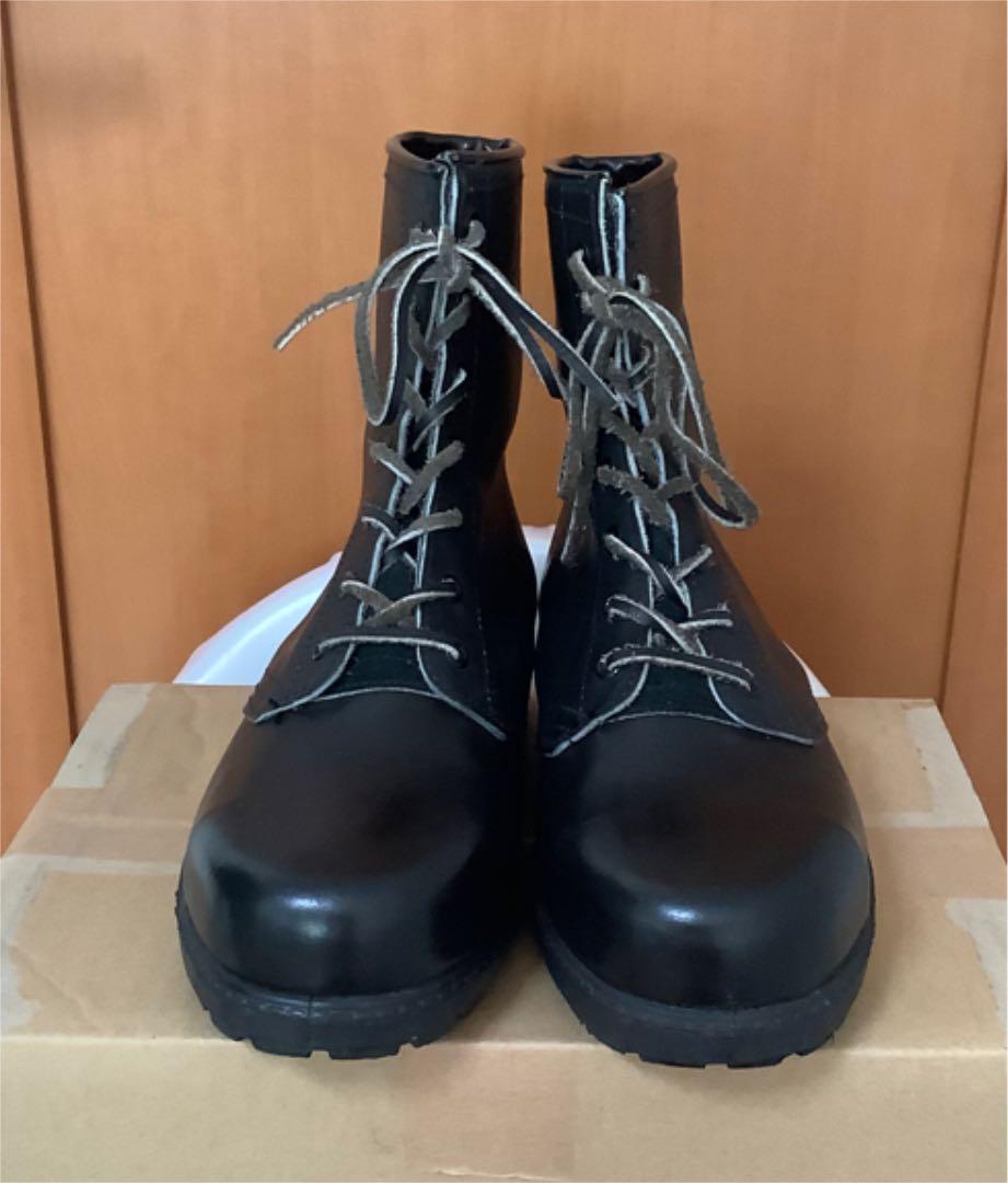 希少 革紐 ブーツ 黒 9 IEsep-m95304541674 オーストラリア製 ブランドストーン スチールトゥ 格安正規店
