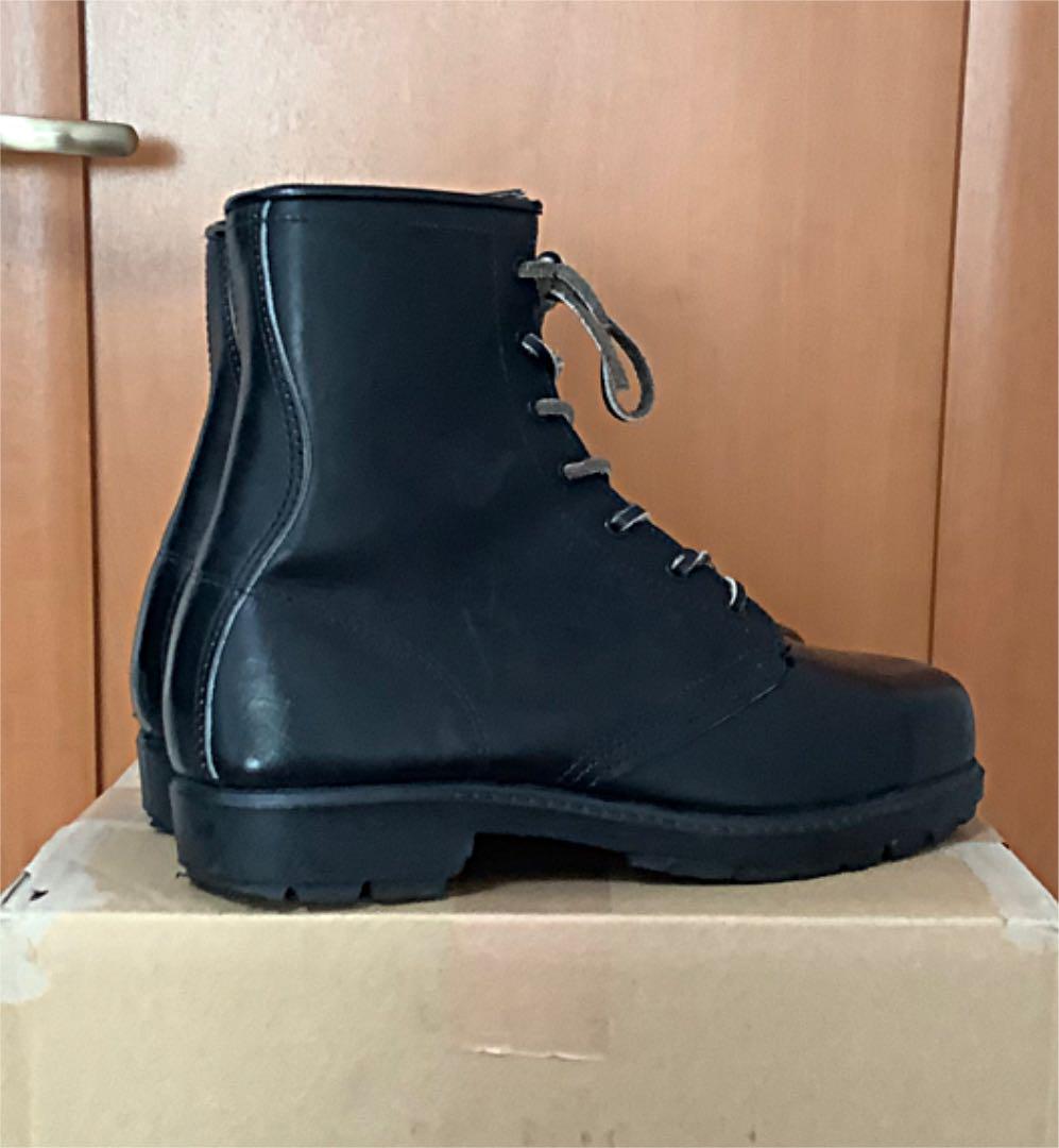 希少 革紐 ブーツ 黒 9 IEsep-m95304541674 オーストラリア製 ブランドストーン スチールトゥ 格安正規店