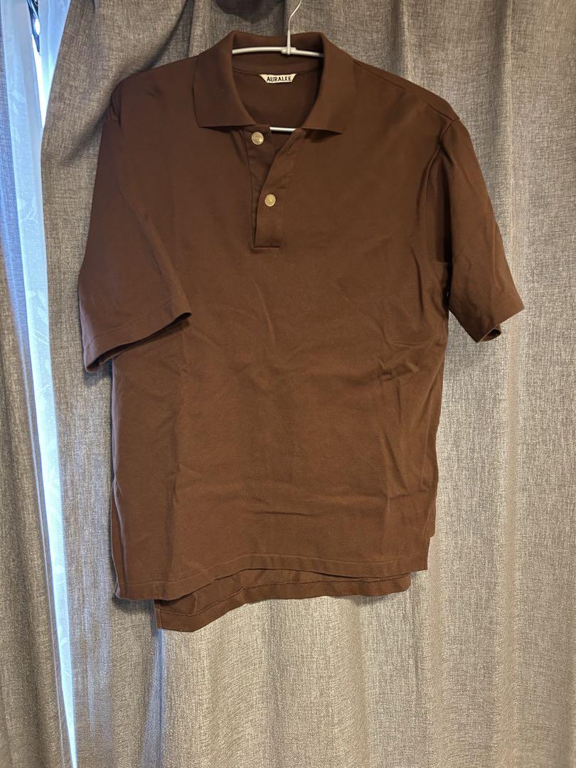 AURALEE 3 22ss ポロシャツBIG POLO