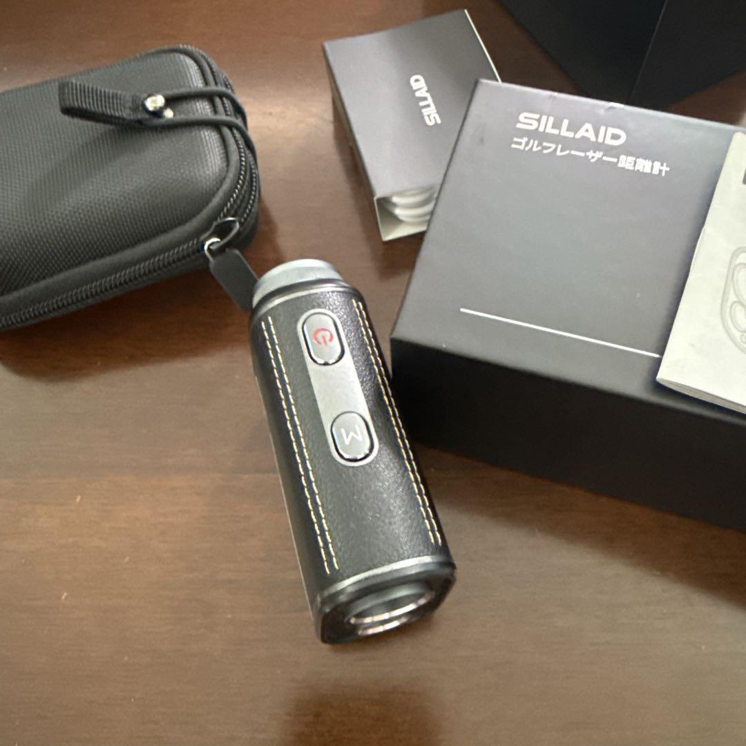 SILLAID ゴルフ用距離計 ケース付き