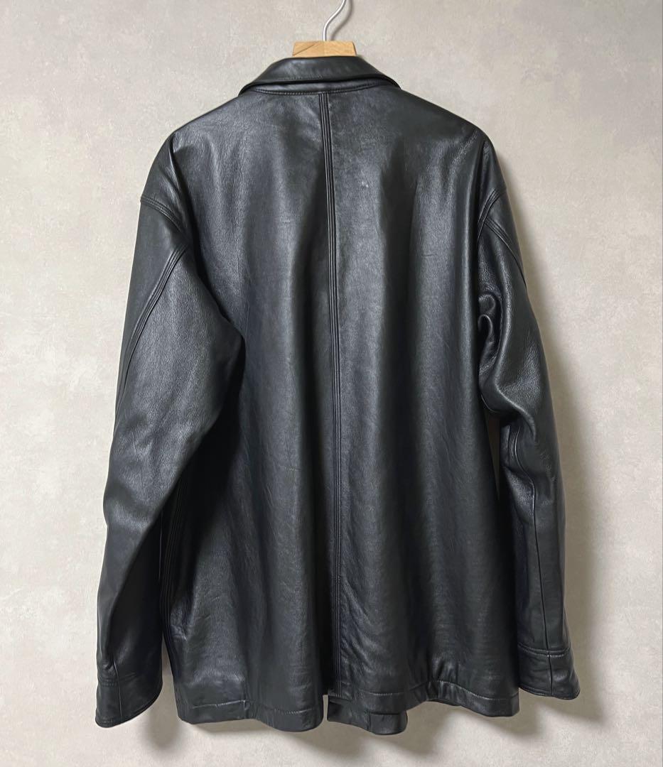 ジャケット・アウター Schott LAMB LEATHER COVERALL JACKET