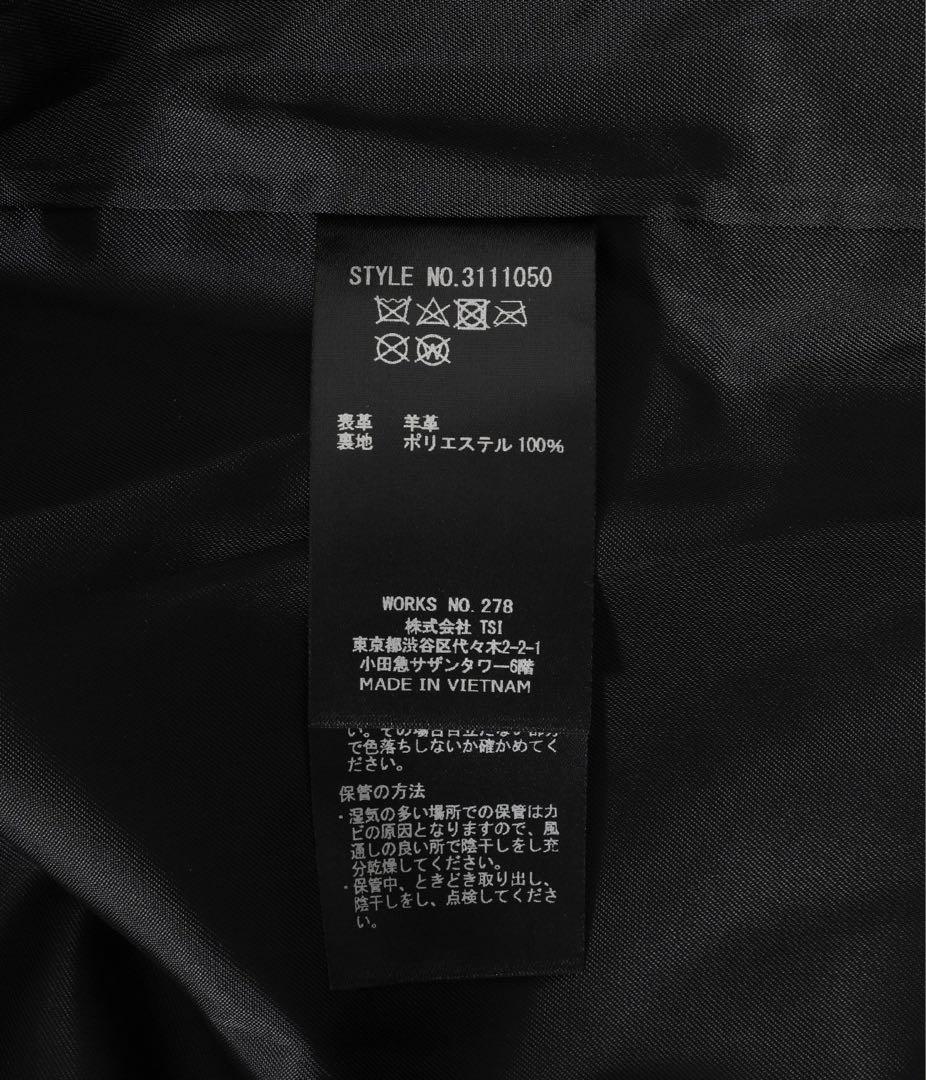 ジャケット・アウター Schott LAMB LEATHER COVERALL JACKET