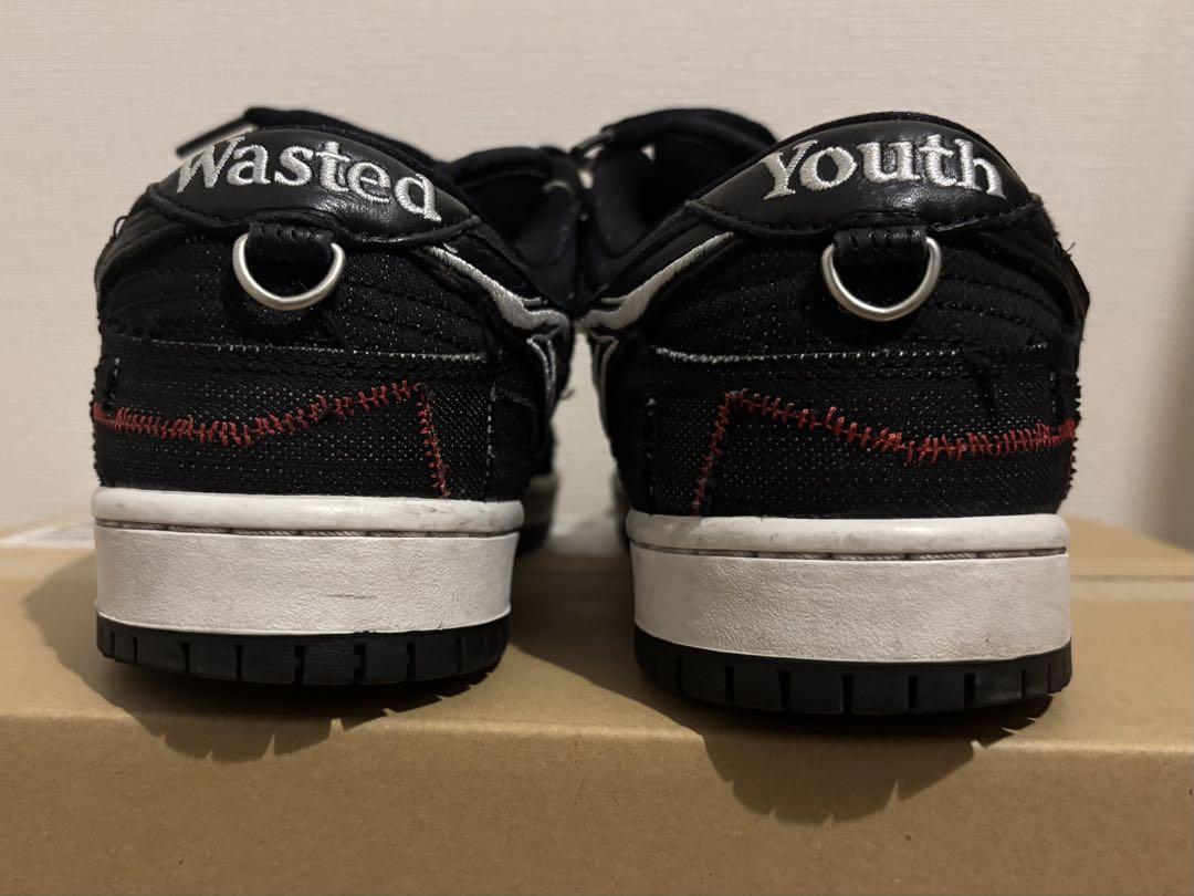 靴 NIKE SB DUNK LOW Wasted Youth 27.0cm