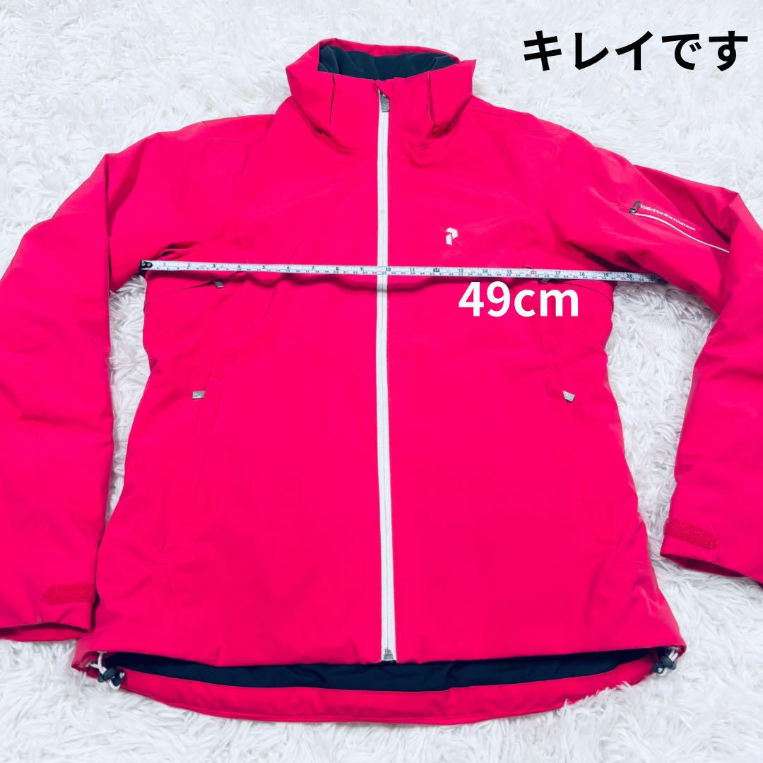 訳あり　良品　ピークパフォーマンス　アニマジャケット　スキー　雪山　ピンク　Ｍ