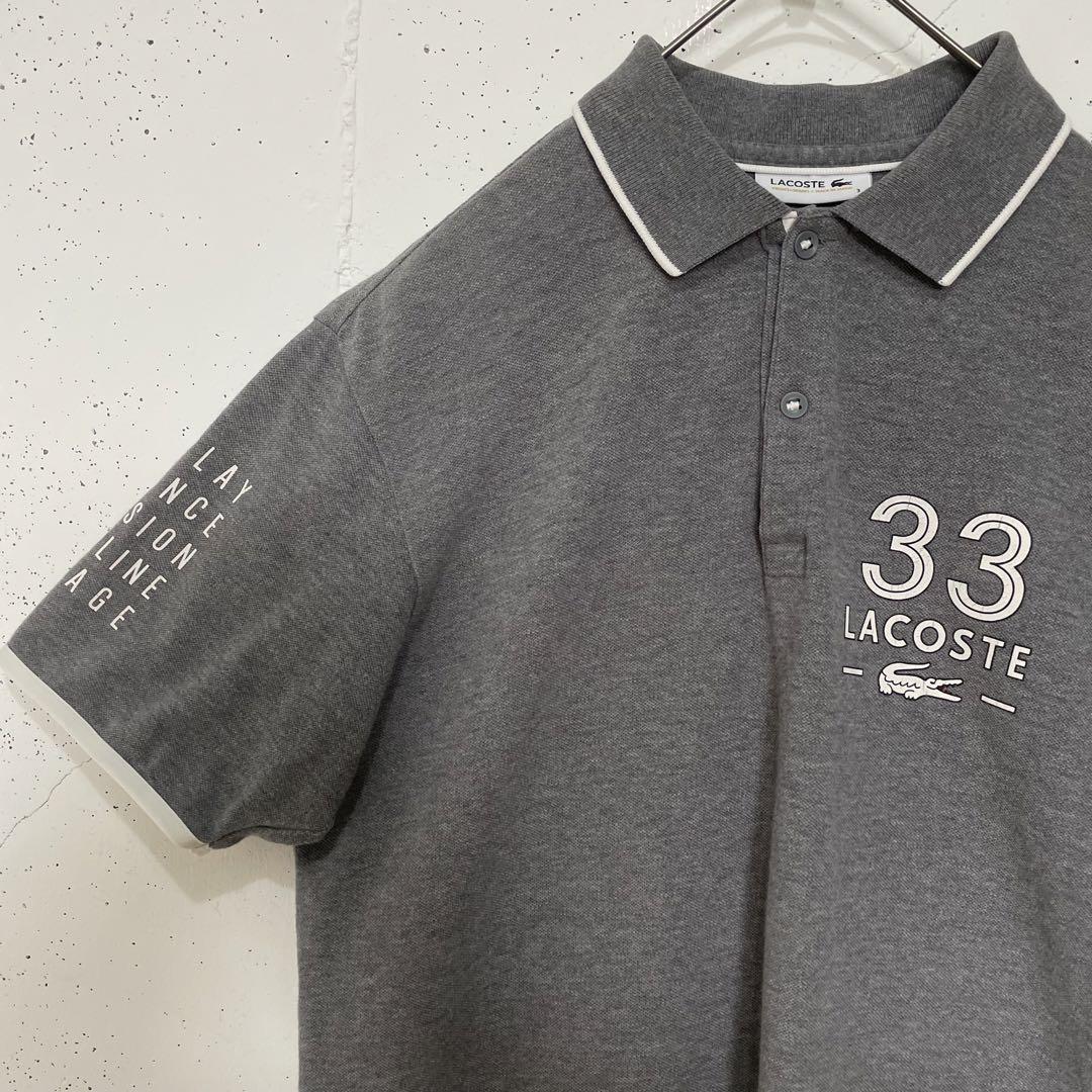 LACOSTE【日本製】半袖ポロシャツ　サイズ3