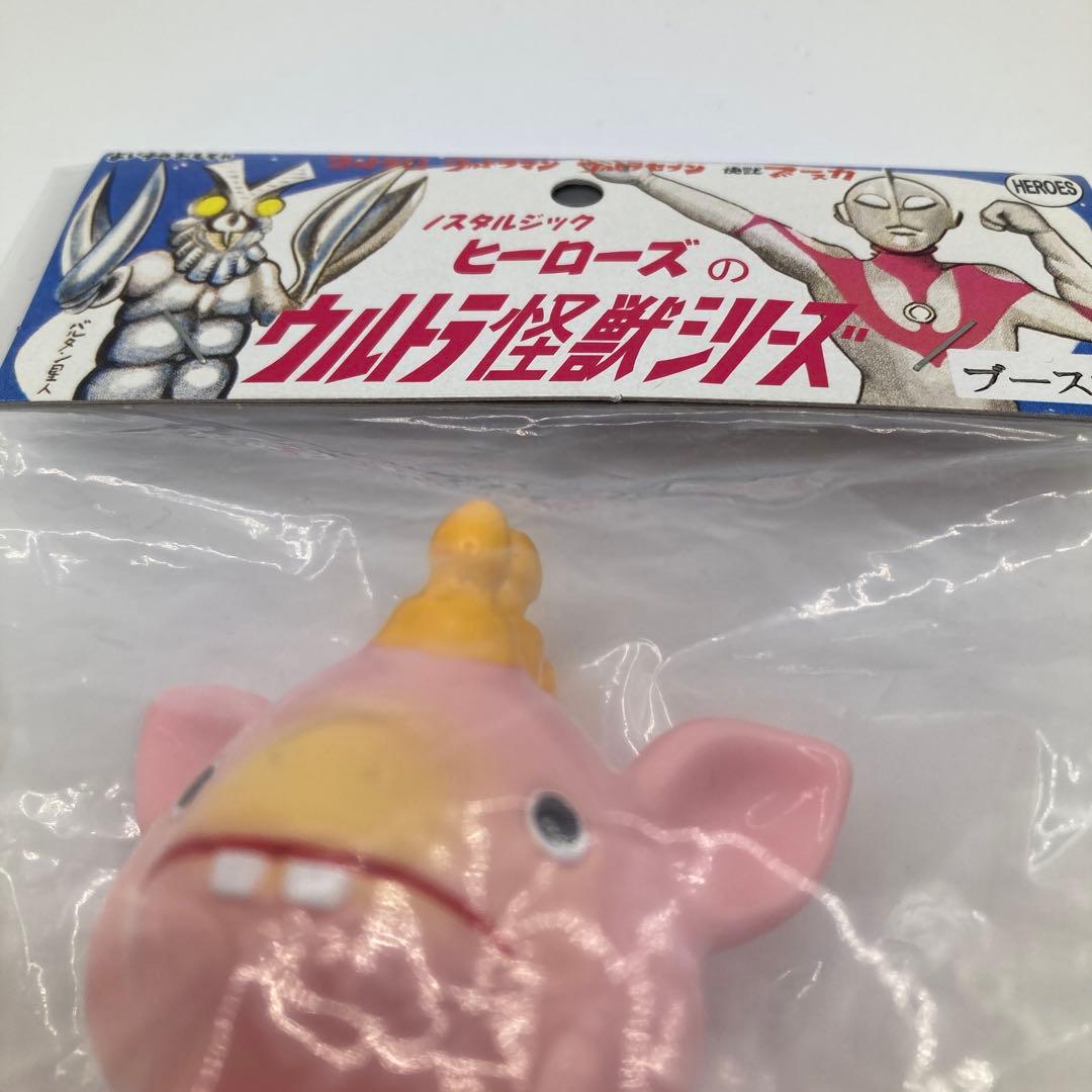 希少♡ヘッダー付き♡新品♡未開封 ノスタルジックヒーローズの ピンクのブースカ 希少♡ヘッダー付き♡新品♡未開封 ノスタルジックヒーローズの