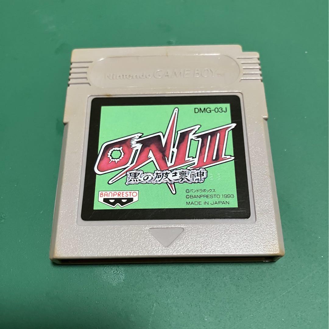 ONI3 黒の破壊神 (ゲームボーイ) - メルカリ ONI3 黒の破壊神 (ゲームボーイ) - メルカリ