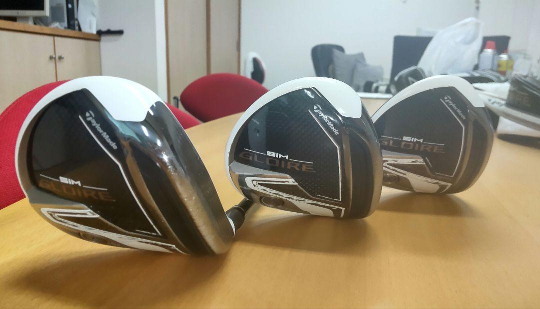 TaylorMade シムグローレFW　フェアウェイウッド 3本セット TaylorMade シムグローレFW フェアウェイウッド 3本セット