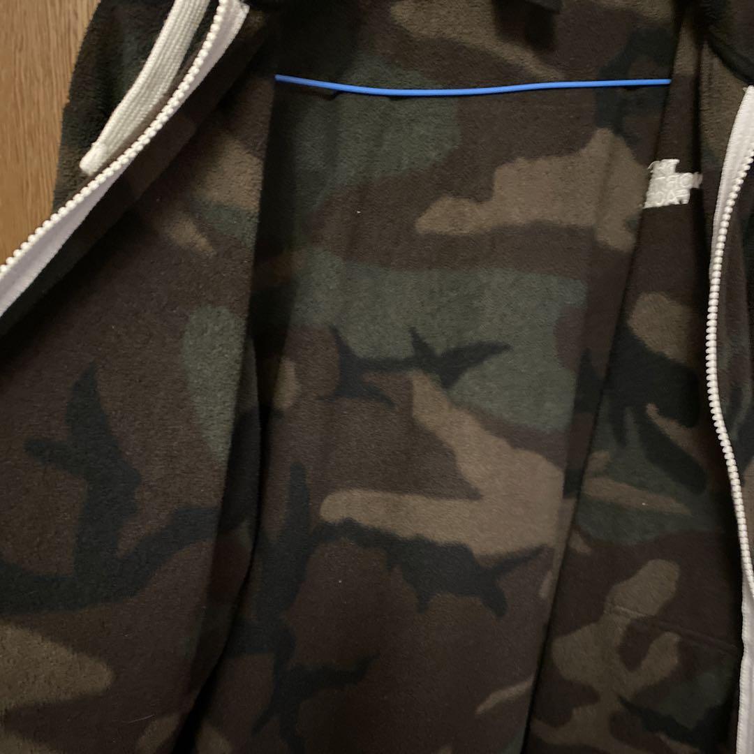 THE NORTH FACE カモフラージュ フリースパーカー