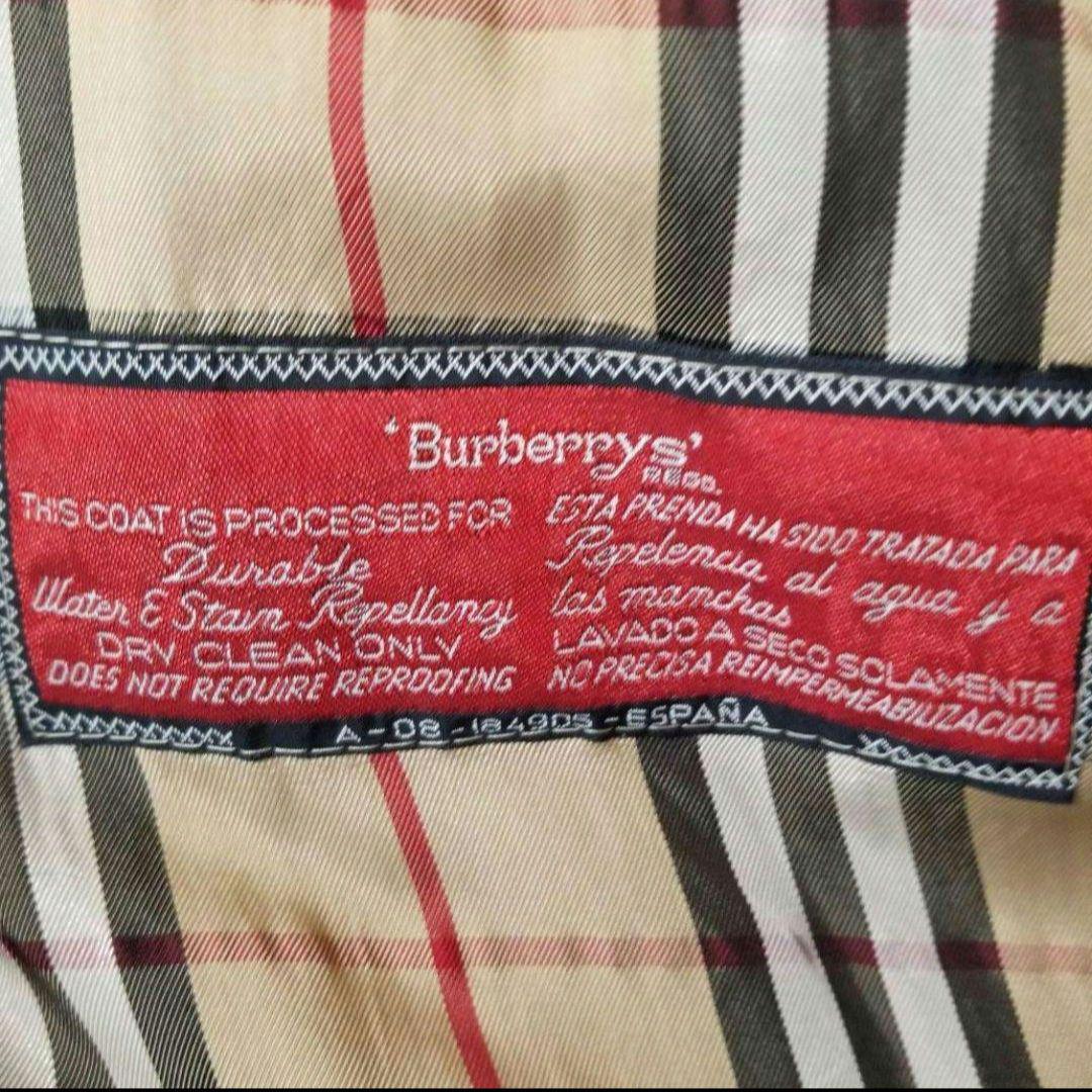 【BURBERRY】ステンカラーコート　トレンチコート　バーバリー　ユニセックス