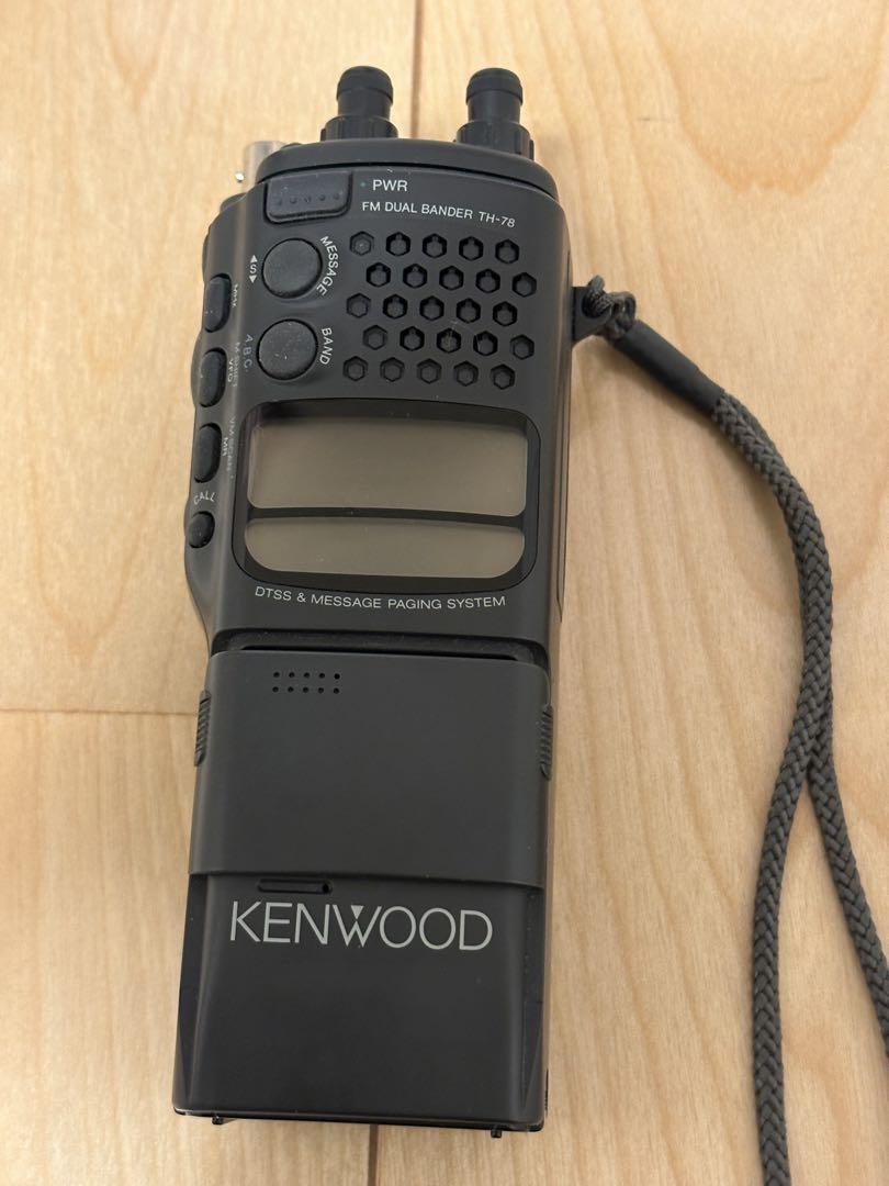 KENWOOD TH-78 トランシーバー①