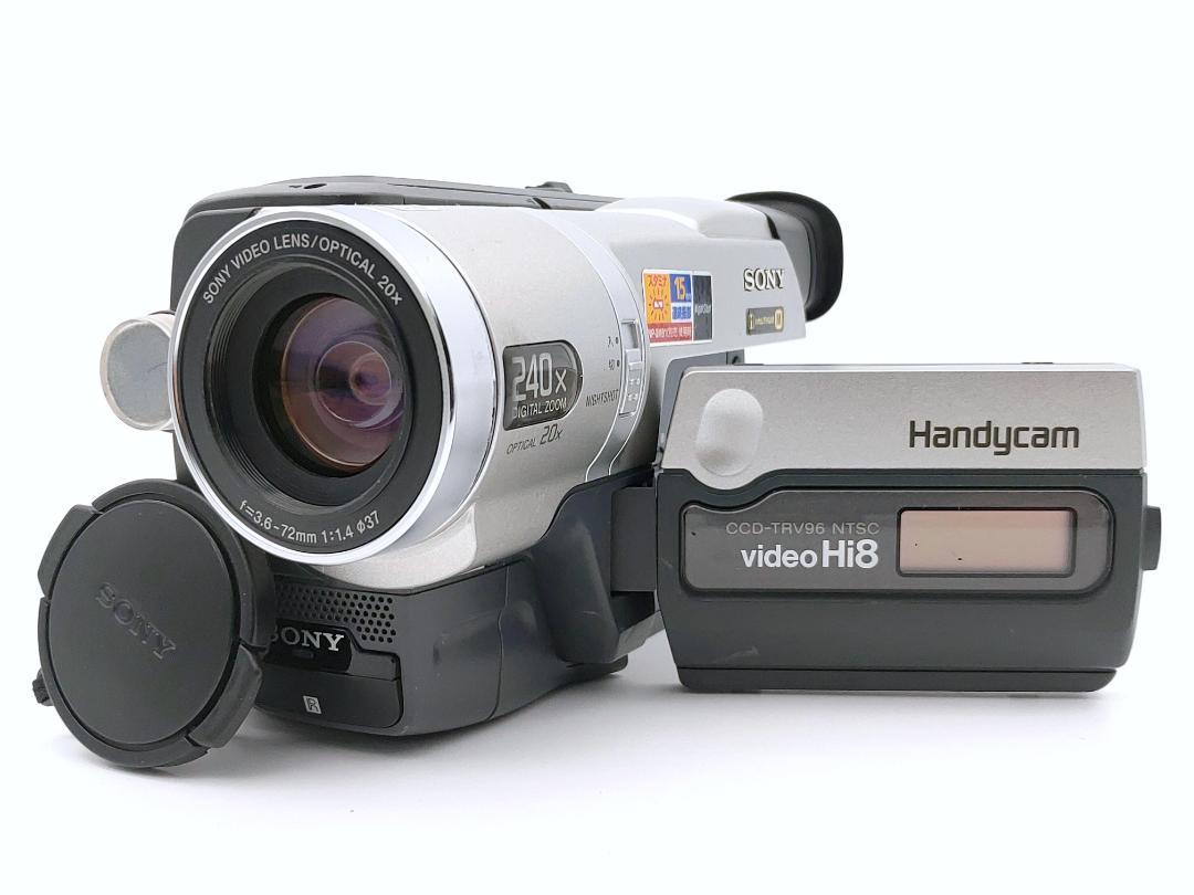 お得大特価 8mmテープのダビングに SONY ビデオカメラ CCD-TRV96 cfoRx-m95320528665 人気セール