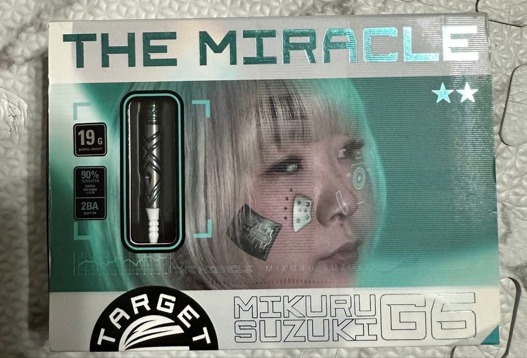 【ターゲット】 ザ ミラクル G6 鈴木未来モデル 2BA エスダーツ限定モデル