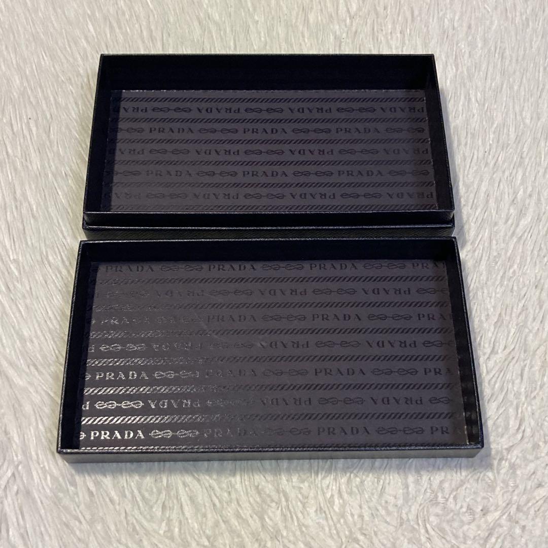 月末限定 希少　PRADA プラダ　長財布　茶色　ギャランティ　付属品　箱