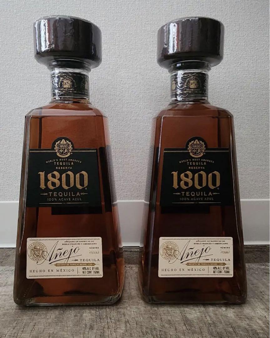 【新品未開封】アネホ1800 Tequila テキーラ 750ml 2本セット② アネホ テキーラ 1800 2本セット卸売 通販