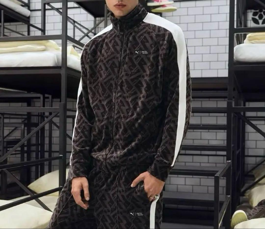 PUMA プーマ×イカゲーム T7 ICONIC ベロア ジャージ上のみ