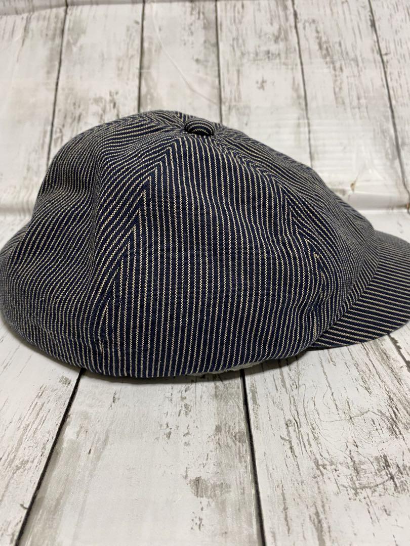 ジェラード　プレスマン キャップ キャスケット　ブラックストライプ JELADO」 Pressman Cap ジェラード プレスマン キャップ