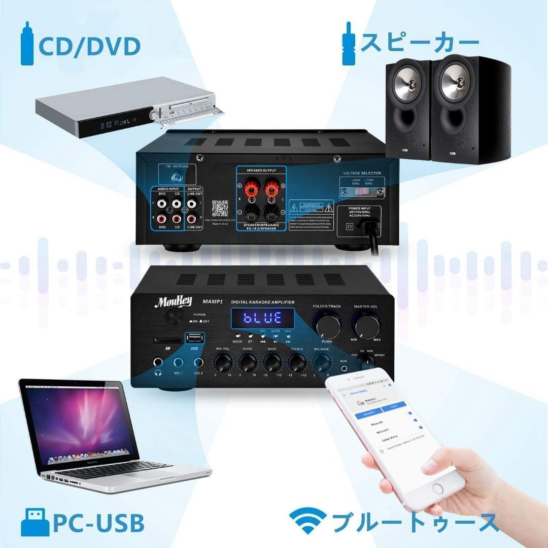 【M2161-166-130】パワーアンプ システム マイクミキサー 220W