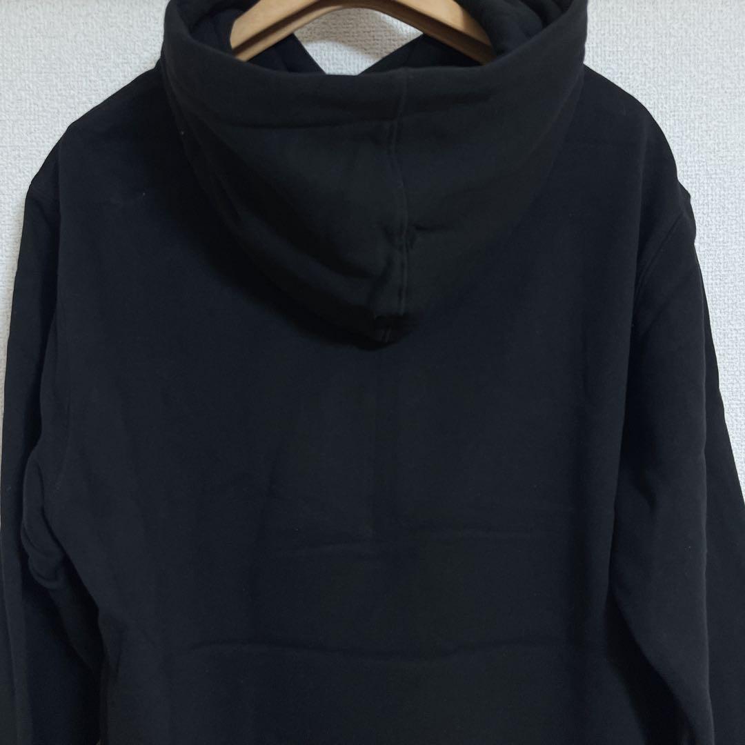Supreme×Burberry Box Logo パーカー バーバリー 黒M