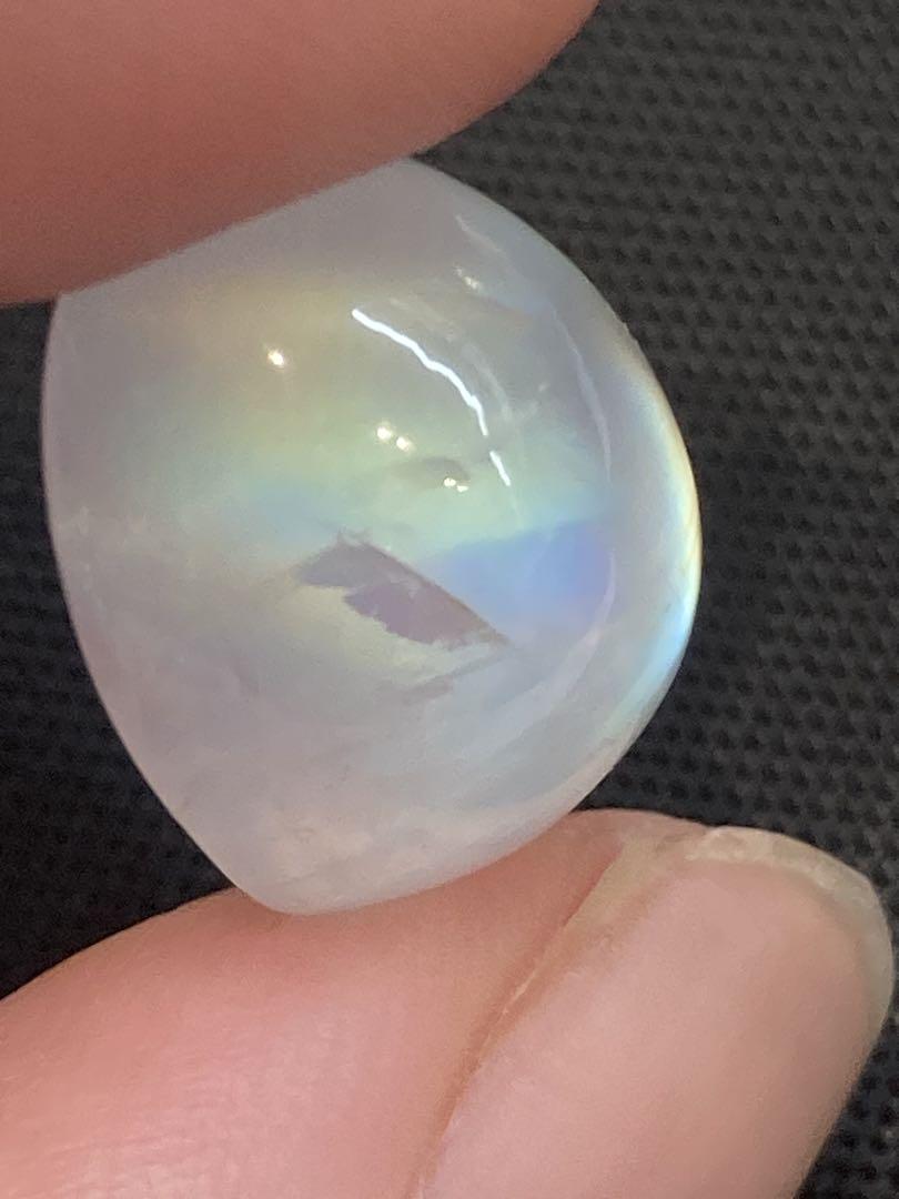 【超大粒】約15ct レインボームーンストーン ルース 激レア 虹がよく出る
