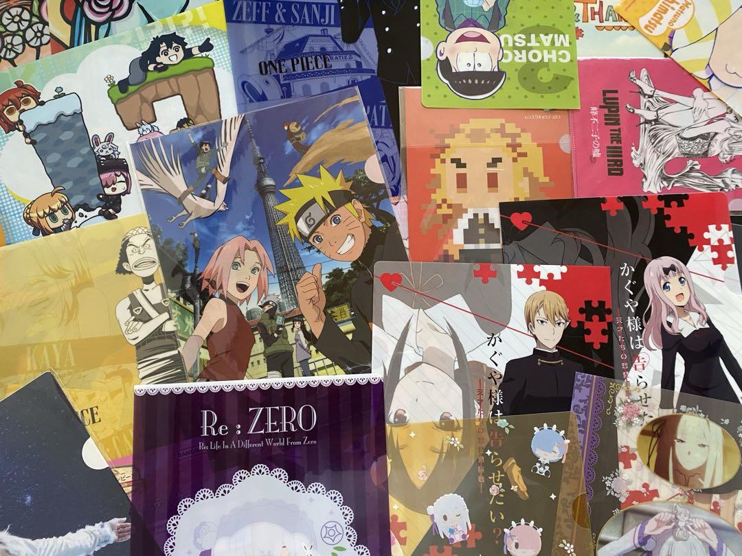 アニメグッズ ノンジャンル　クリアファイル　大量　まとめ売り