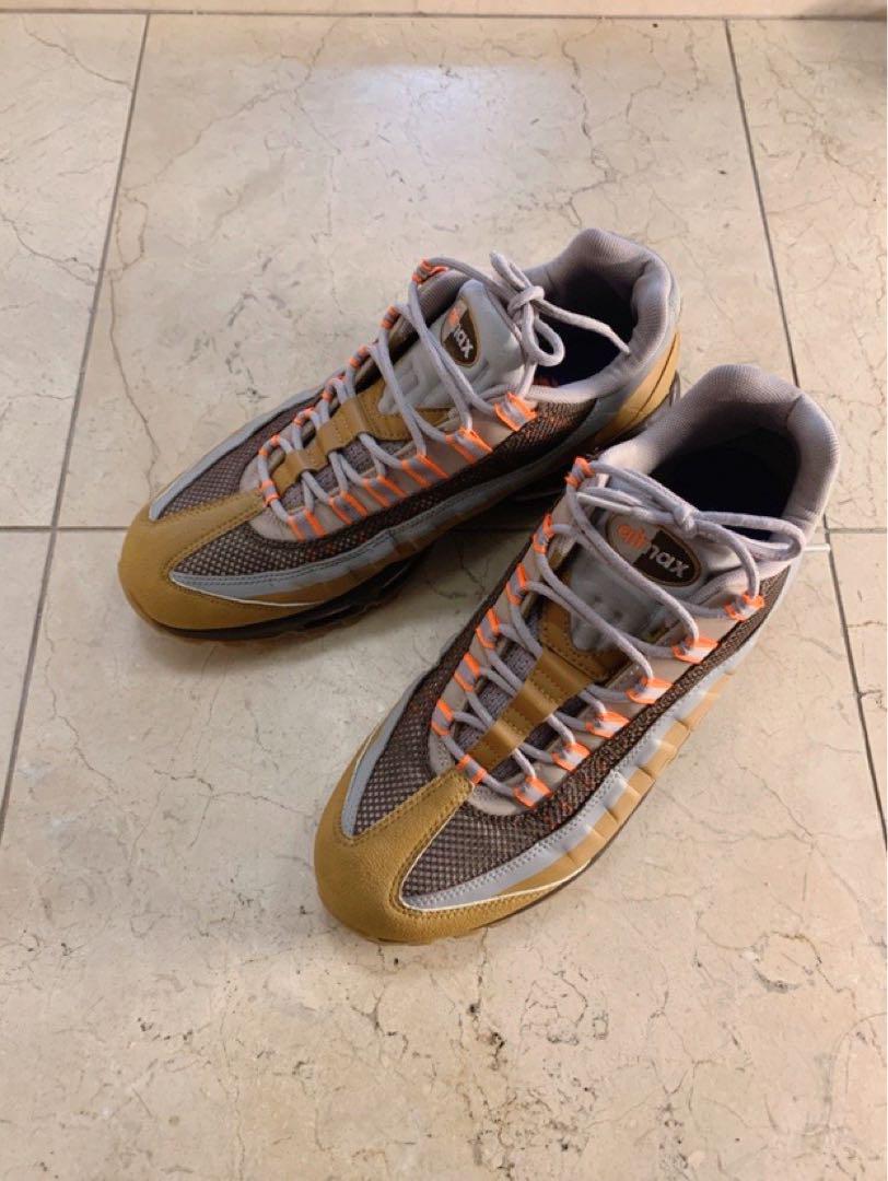 Nike Air Max 95 グレー/オレンジ/ベージュ