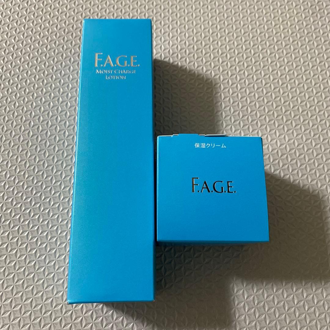 エファージュ モイストチャージローション モイストベールクリームF.A.G.E
