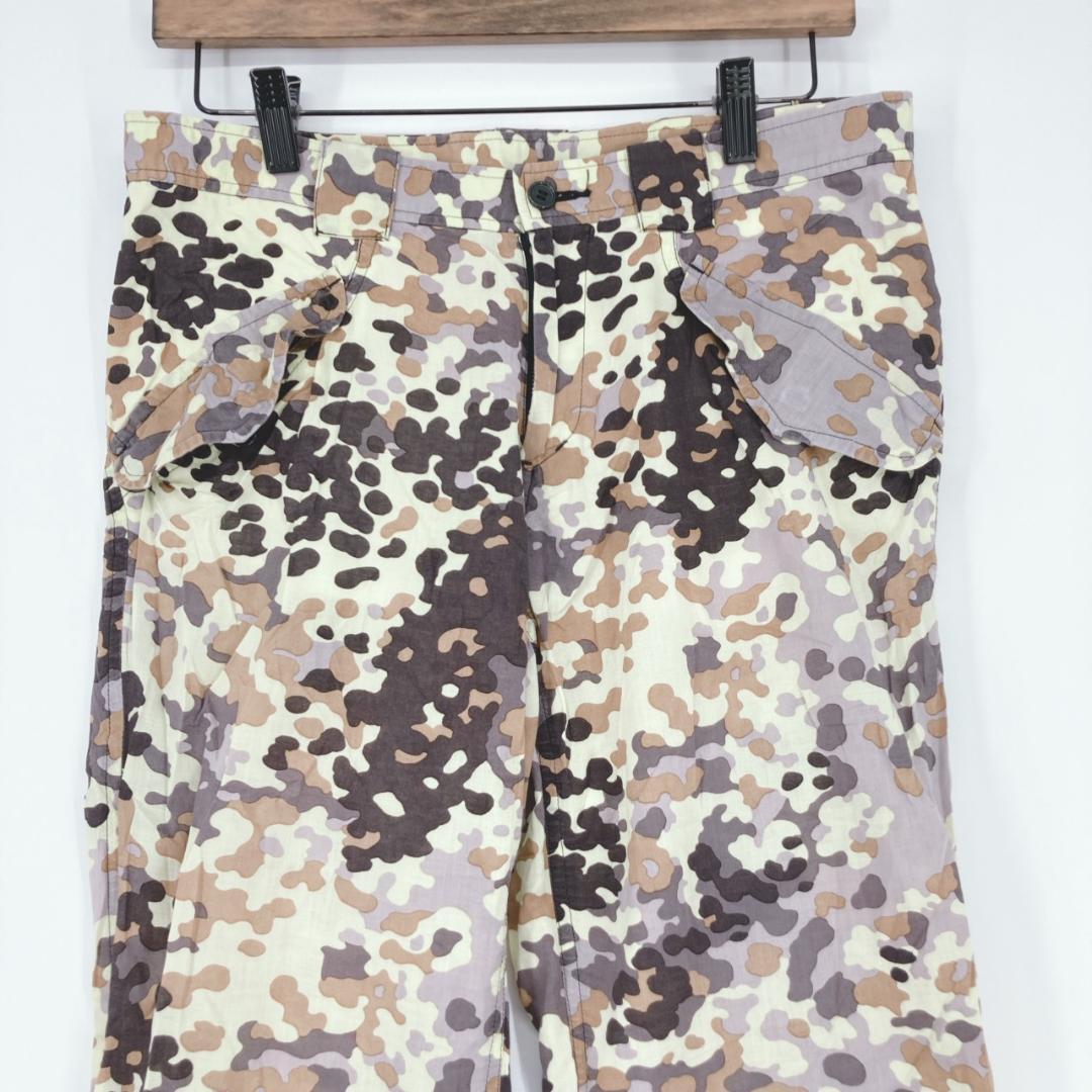 tricot COMME des GARÇONS 迷彩柄フレアパンツ Mサイズ tricot COMME des GARÇONS 迷彩柄フレアパンツ Mサイズ