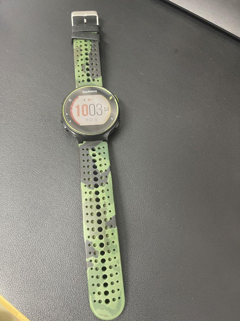 Garmin デジタル腕時計 迷彩柄