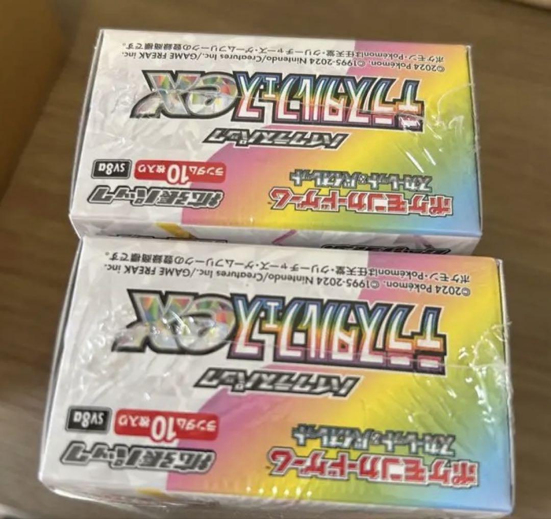 新品　ポケモンカード テラスタルフェスex box シュリンク付き　2箱セット