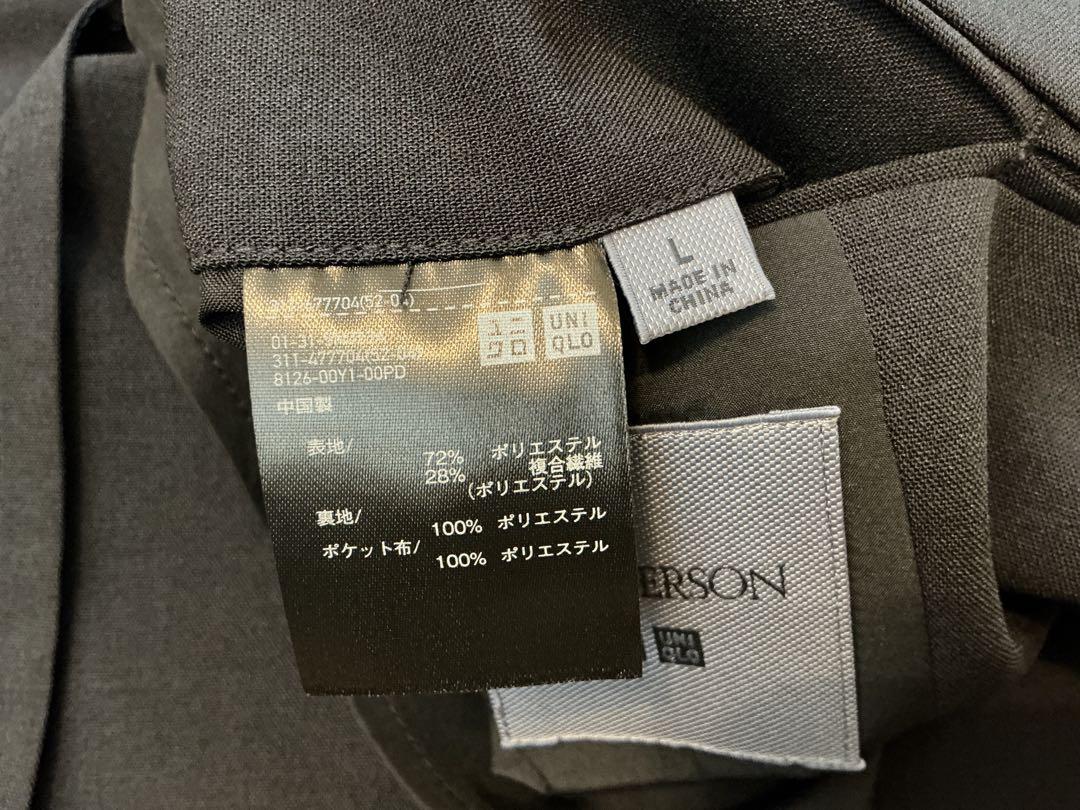 ⭐︎新品　25SS ユニクロ　JW ANDERSON 感動ブレザー　ネイビー　　Ｌ