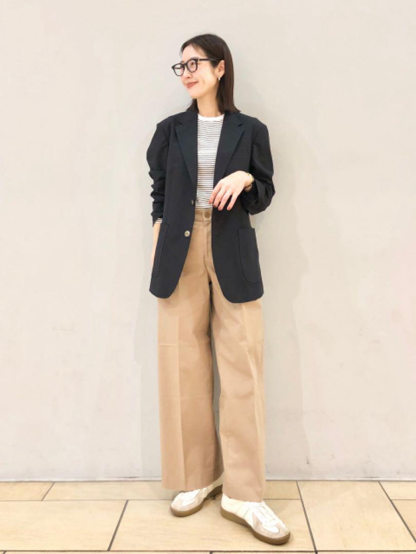 ⭐︎新品　25SS ユニクロ　JW ANDERSON 感動ブレザー　ネイビー　　Ｌ