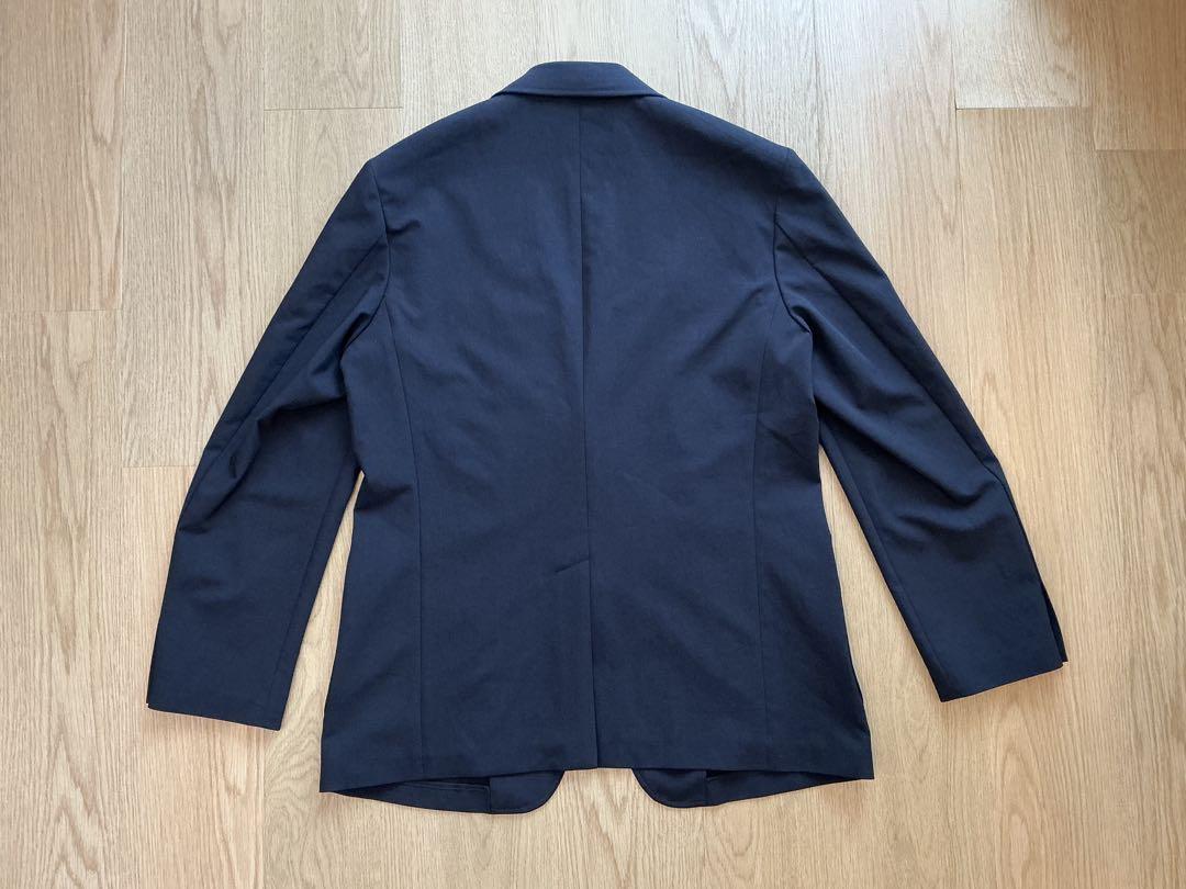 ⭐︎新品　25SS ユニクロ　JW ANDERSON 感動ブレザー　ネイビー　　Ｌ