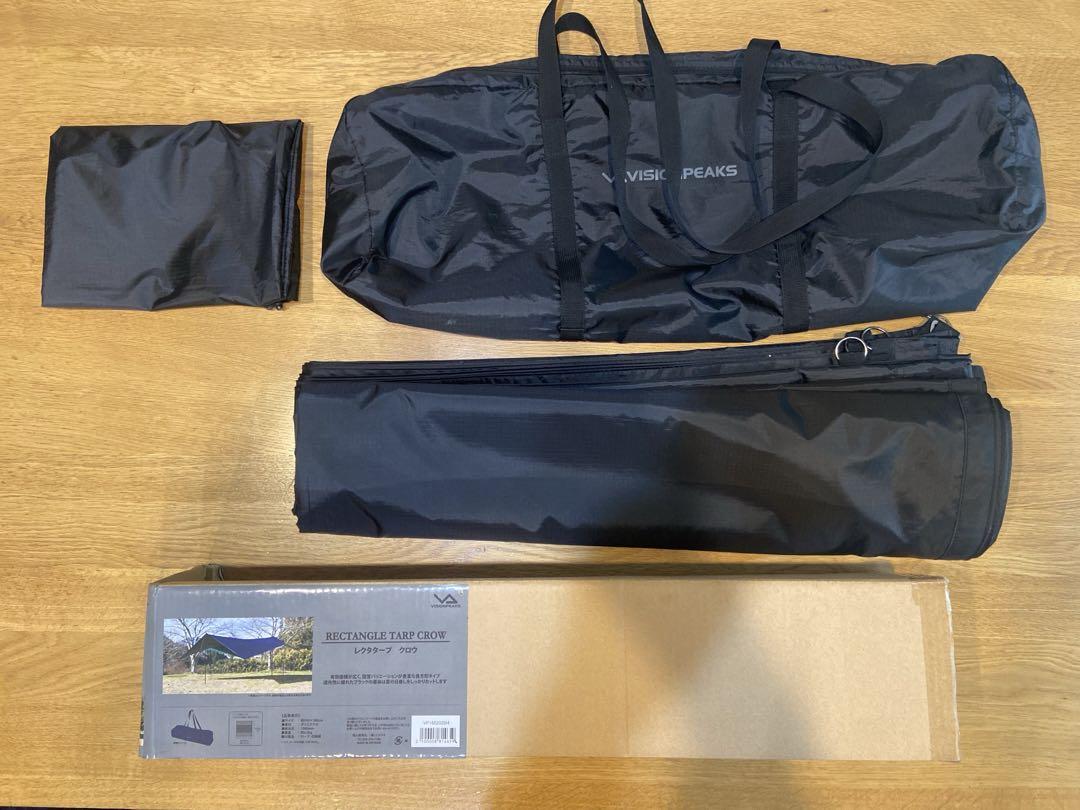 VISIONPEAKS CROW 550×500cm レクタタープ （本体のみ） テント