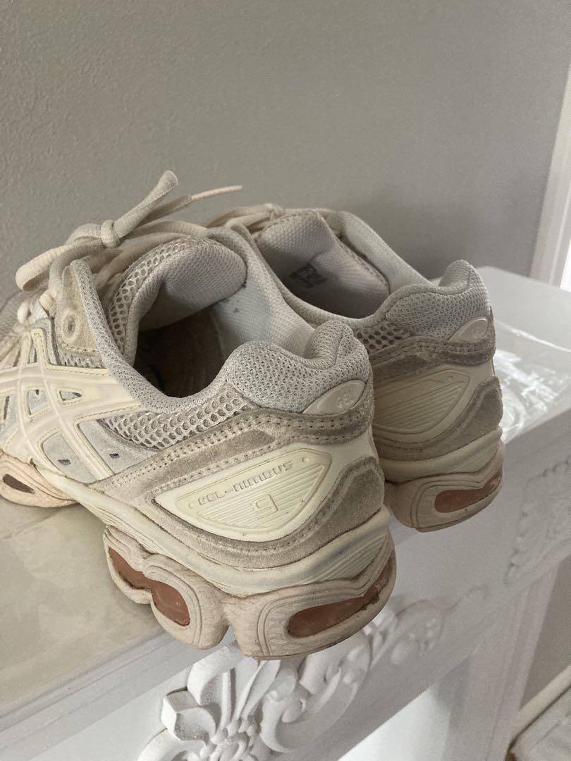 【美品】ASICS GEL-NIMBUS9ピーチゲルニンバス　23.5㌢