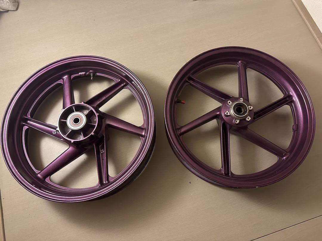 HONDA CBR250RR MC22 純正 前後ホイール 塗装後未使用
