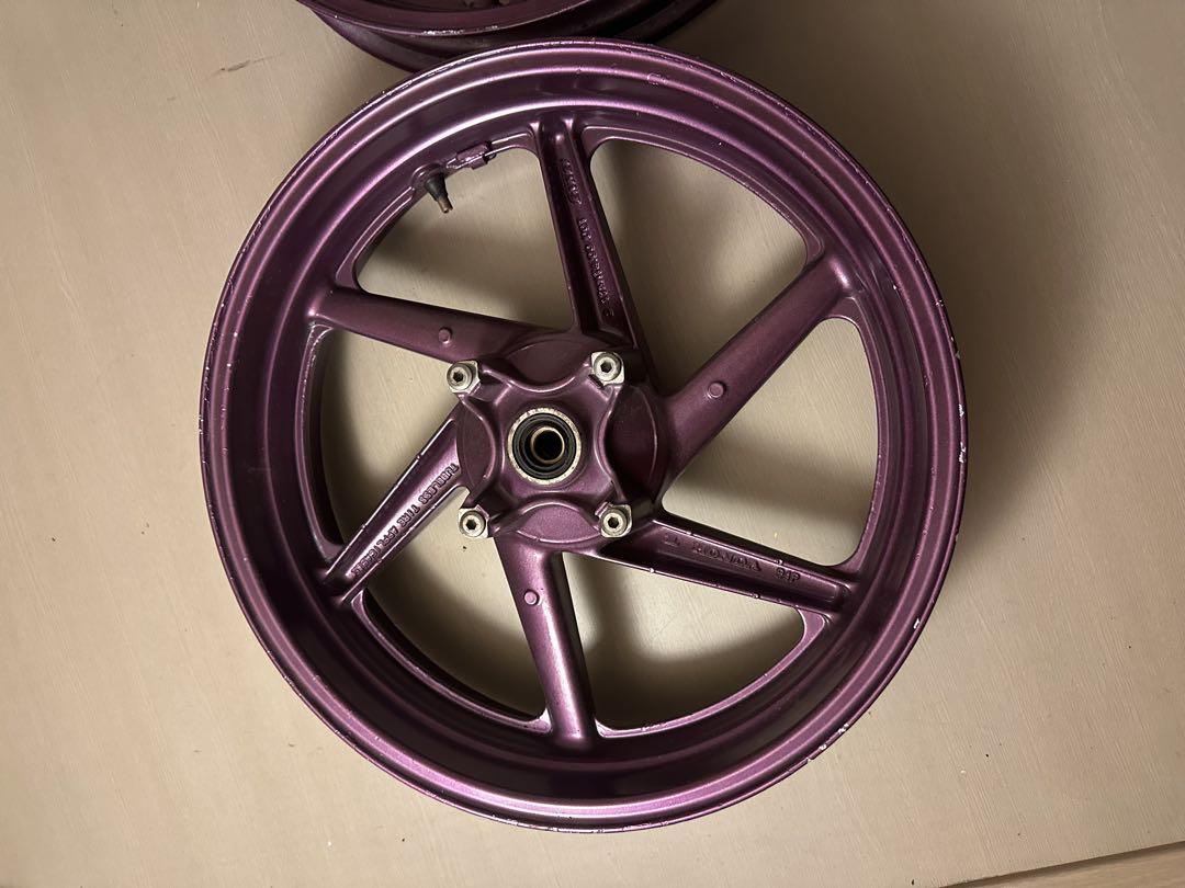 HONDA CBR250RR MC22 純正 前後ホイール 塗装後未使用