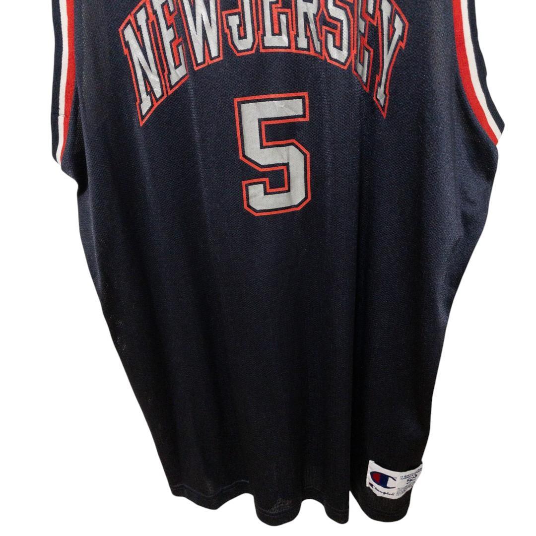 ☆Champion☆ NBA ニュージャージー・ネッツ ゲームシャツ C4793