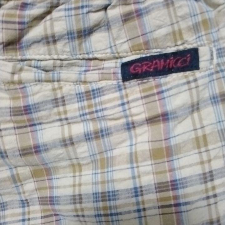 90s　グラミチショートパンツ　USA製　チェック　ナイキacg　パタゴニア