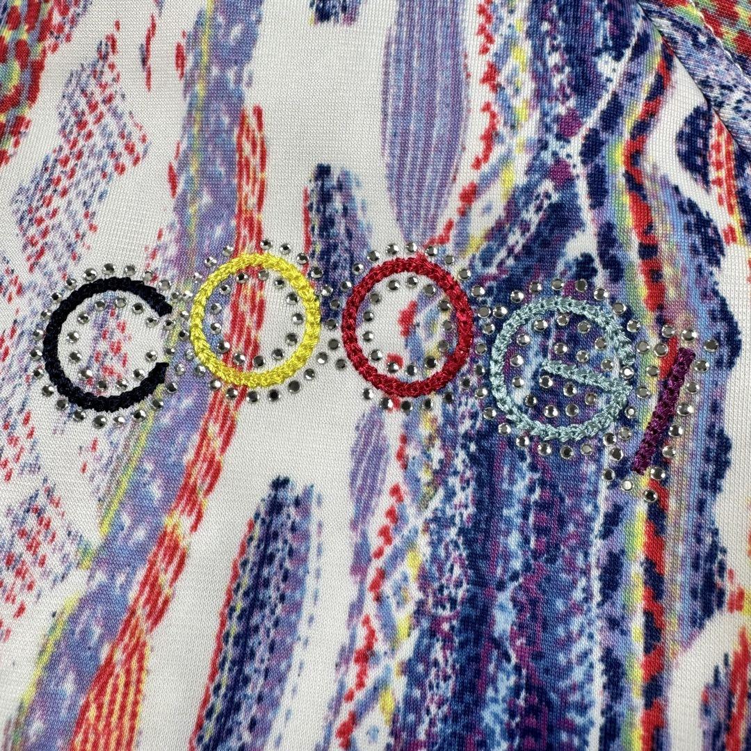 希少✨COOGI トラックジャケット マルチカラー ラインストーン L