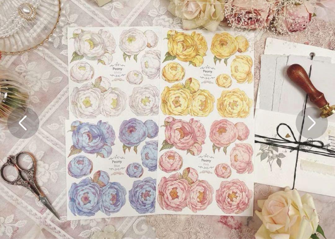 専用♡おすそ分けマステケース　ggaggong様　ステッカー　メモ　PET