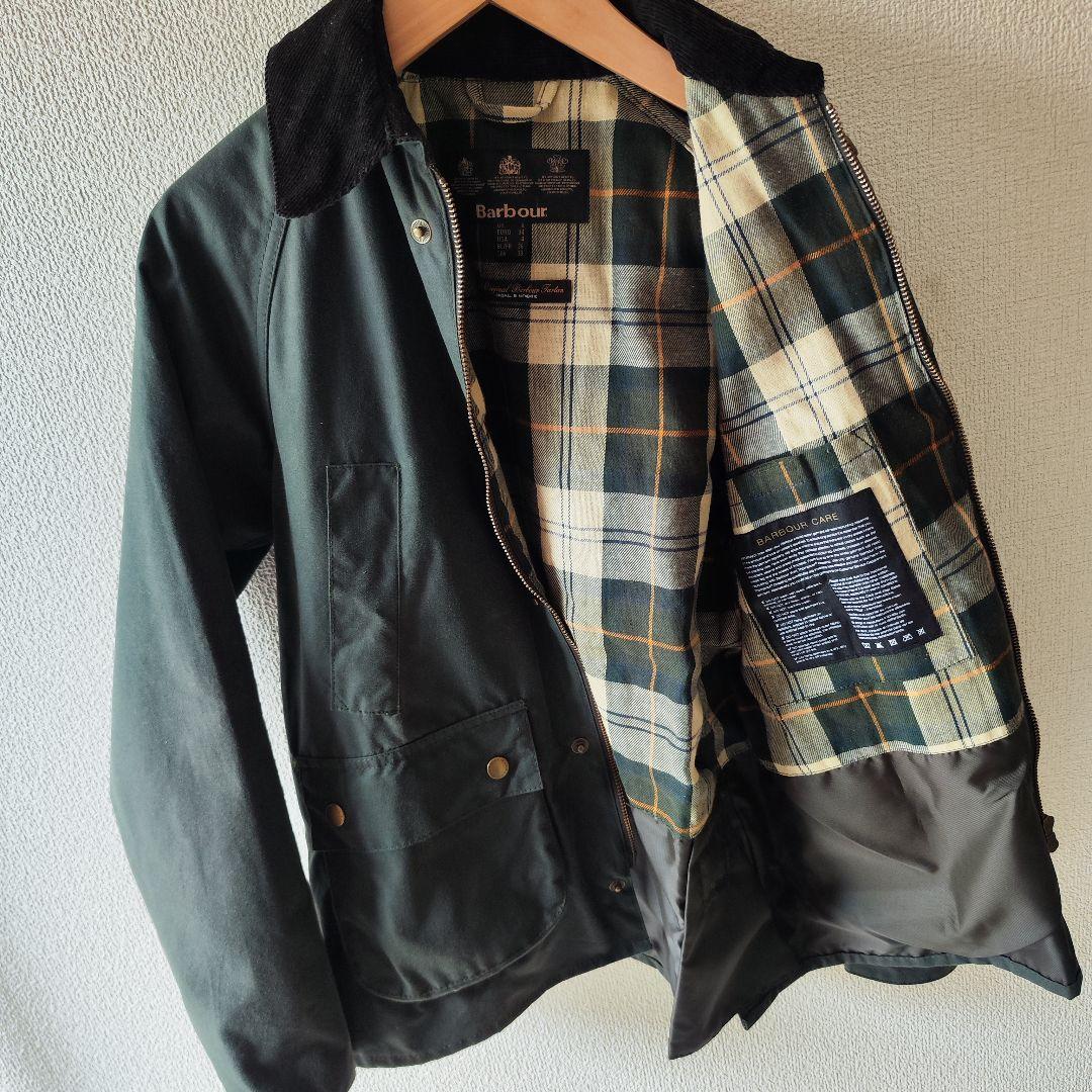 美品 Barbour ビデイル オイルドジャケット モルドバ製 UK8