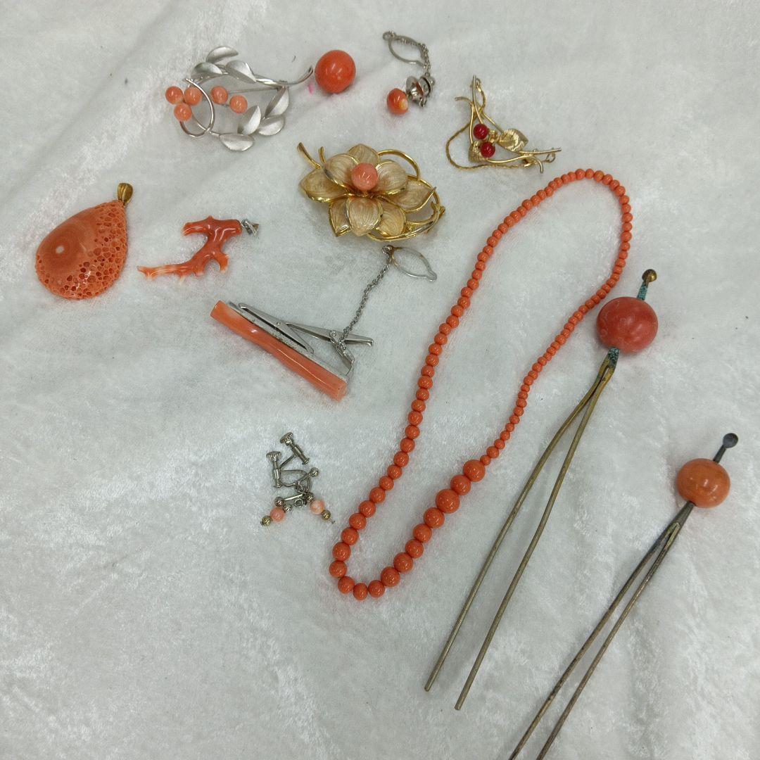 K18 珊瑚　サンゴ アクセサリー　まとめ