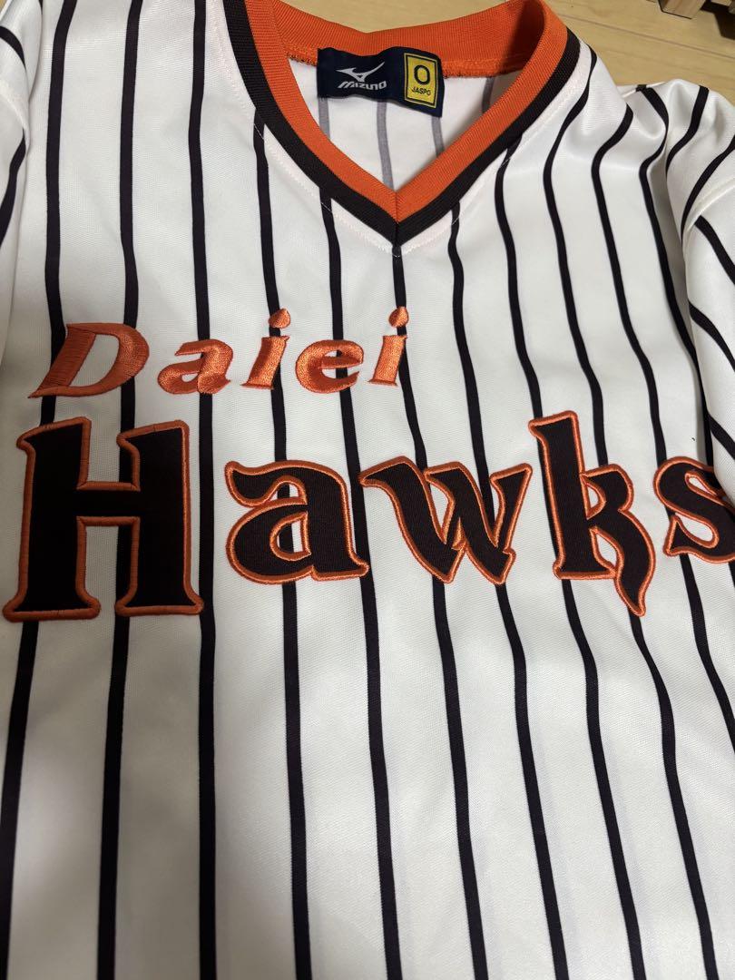 福岡ダイエーホークス ユニフォーム 無地 背番号なし O XL