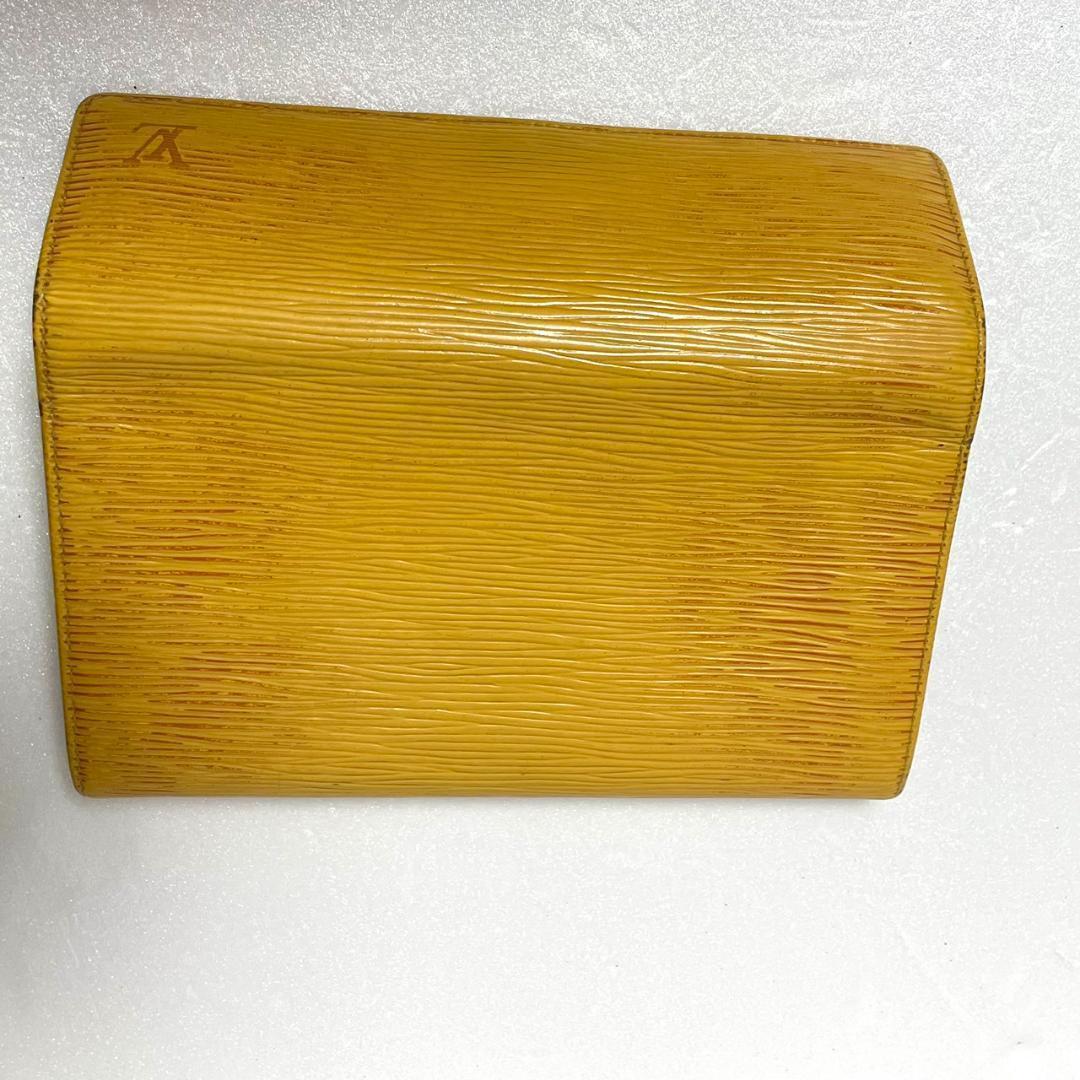 LOUIS VUITTON ルイヴィトン エピ ポルトフォイユ・サラ 黄色×紫 LOUIS VUITTON ルイヴィトン エピ ポルトフォイユ・サラ 黄色×紫