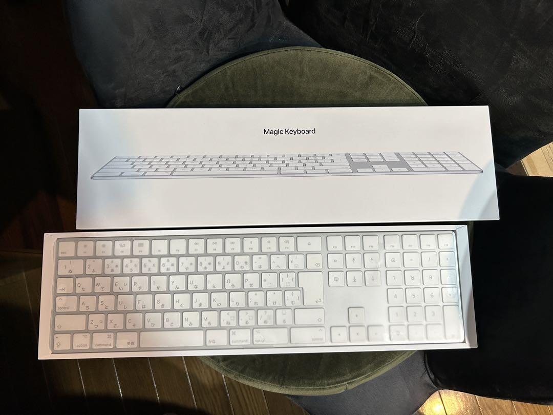 Apple Magic Keyboard（テンキー付き）　シルバー Apple Magic Keyboard テンキー付き 英語(US) シルバー マジック