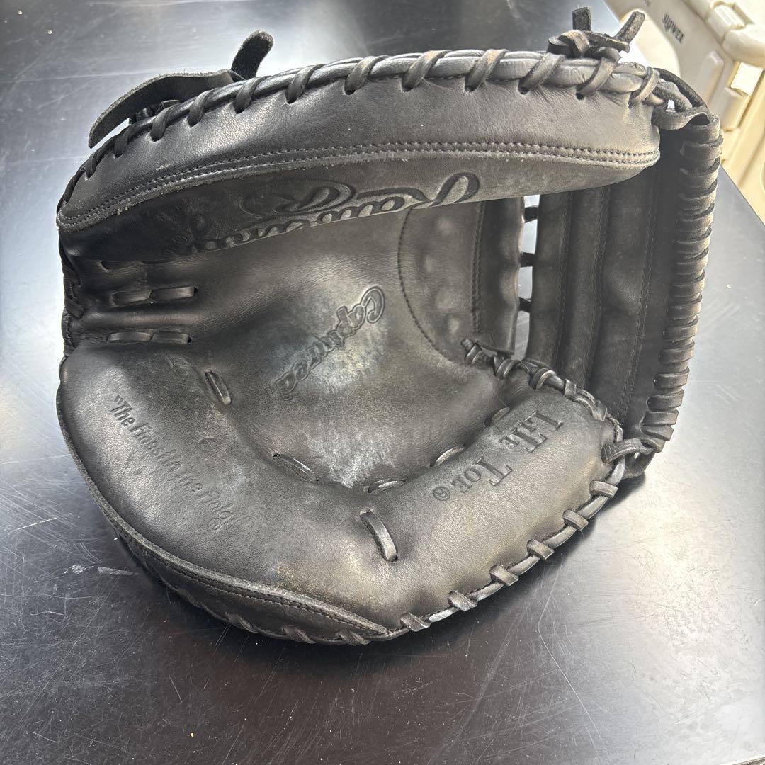 【美品・型付け前】ローリングス Captured 軟式キャッチャーミット