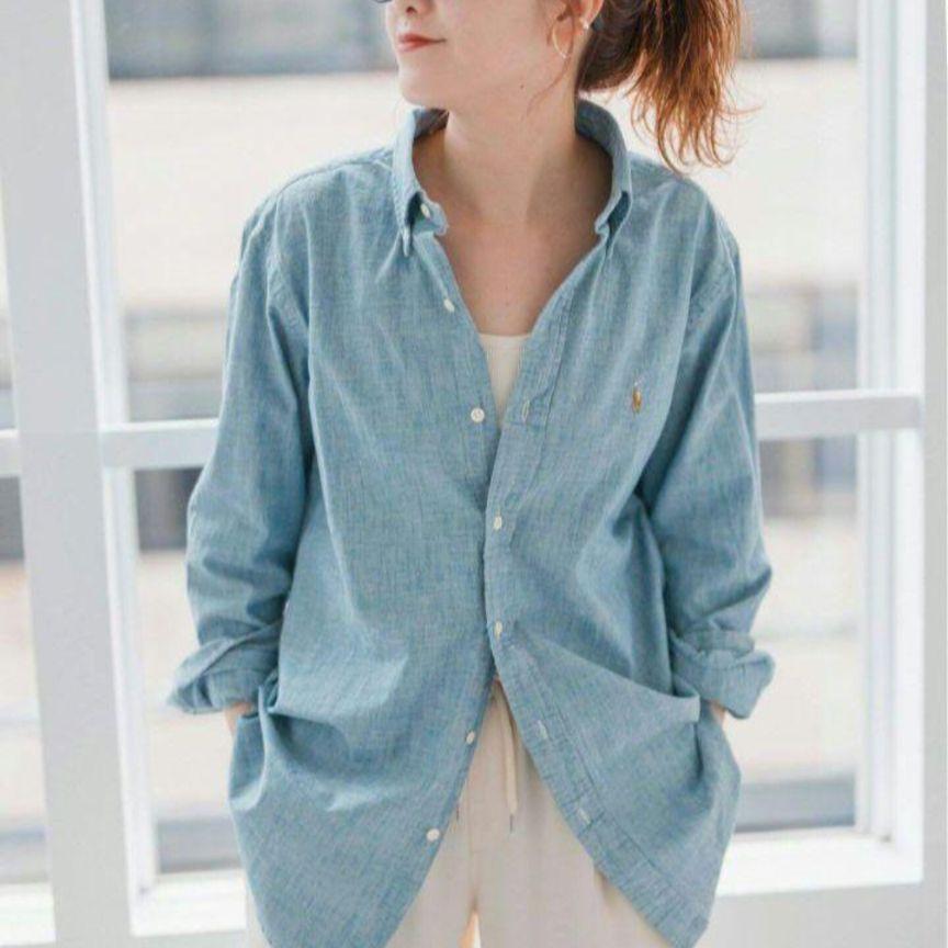 即完売✳︎ラルフローレン大人気BDダンガリーシャツマルチポニー